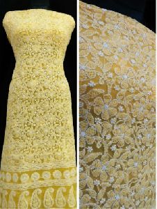 Chikankari Kurti Fabric