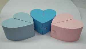 Pink Heart Shape Gift Box