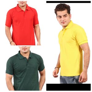 Polo neck t shirts for men