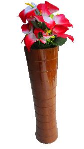 Teak Wooden Flower Pot