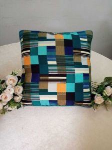 hand painted cushion cover