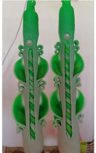 Decorative taper candles