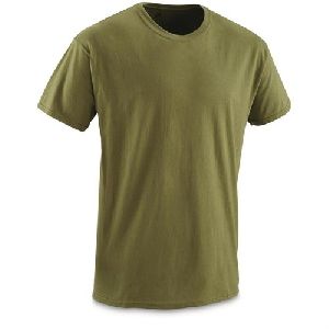 Mens Plain Military T-Shirt