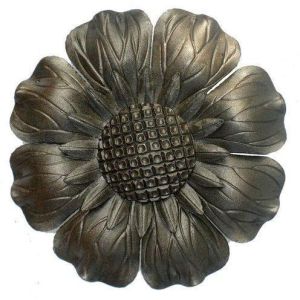 Wrought Iron Flower Ornament