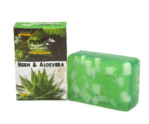 Neem & Aloevera With Chips Soap