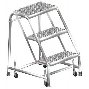 Stainless Steel Rolling Ladder