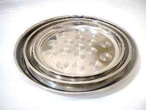 Stainless Steel Deep Round Plate