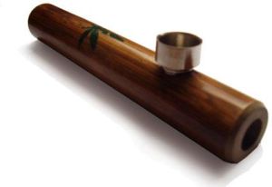 bamboo smoking pipe