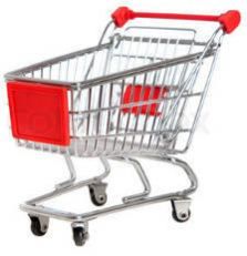 Metal Shopping Cart