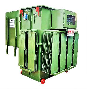 Three Phase Servo Controlled Voltage Stabilizer