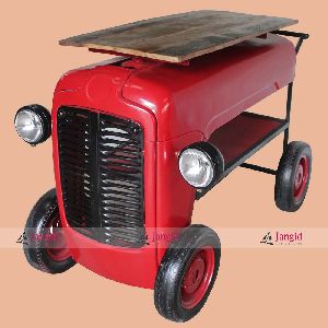Event Decoration Industrial Automobile Tractor Table