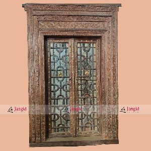 Indian Antique Double Door