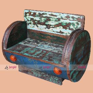 Indian Barrel Sofa Design