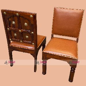 Indian Wooden Carved Chairs