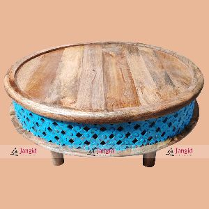 Indian Wooden Center Table Design