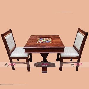 Indian Wooden Dining Table Set Design