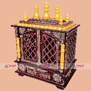 Wooden Painted Temple Design