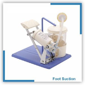 foot operated suction unit