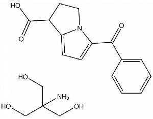 5-Benzoyl-2,3-Dihydro-1h-Pyrrolizine-1-Carboxylic Acid,2-Amino-2-Hydroxymethyl)-1,3-Propanediol