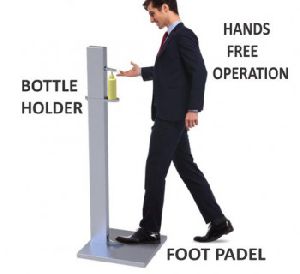 foot operated sanitizer dispenser