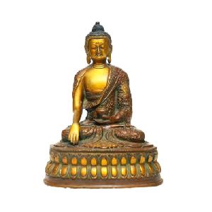 Antique Bronze Buddha Statue