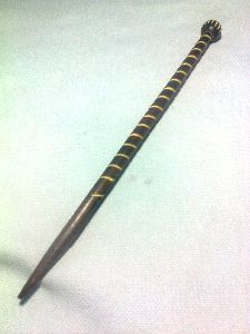 Hand Carved Wooden Knitting Needle
