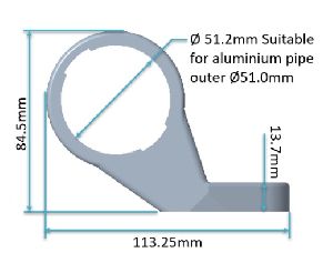 Aluminium Scaffolding Foldable T Piece