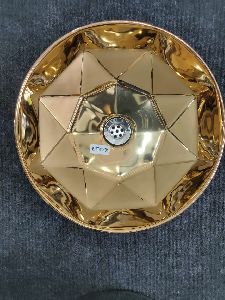 Golden Table Top Wash Basin