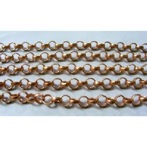 Copper Pearl Chain