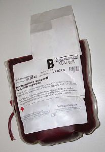 BLOOD TRANSFUSION BAG