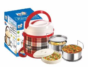 FOOD HUB 2 LAYER INSULATED LUNCH BOX