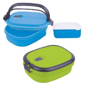 Relish (Plastic Inner) Insulated Lunch Box