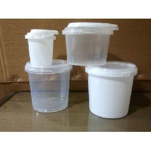 clear plastic container