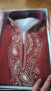 embroidered kurta payjama