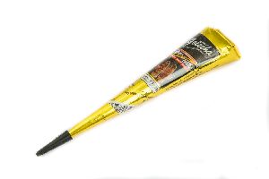Golecha Black Gold Series Henna Cone