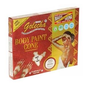Golecha White Henna Cone