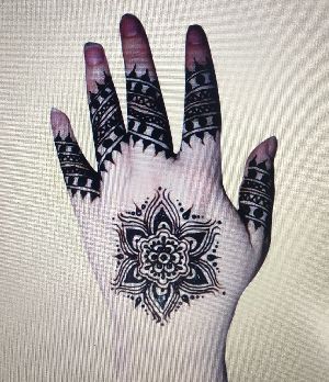 Golecha Black Gold Series Henna Cone