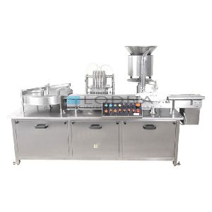 Glass Vial Liquid Filling Rubber Stoppering Machine