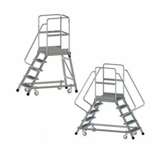 Single & Double-Sided Access Mobile Work Platforms Ladders