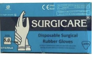 Disposable Surgical Rubber Gloves