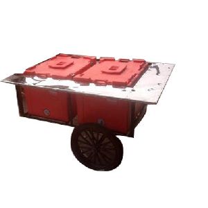 Plastic Ice Box Cart