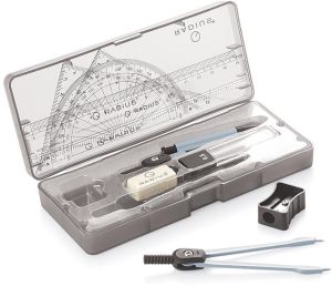 Tech Box Mathematical Instrument Set