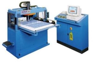 label punching machine