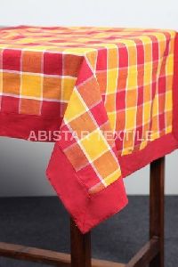 Yarn dyed tablecloth