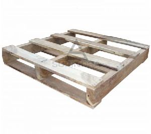 1200x800 Single Faced 4 Way Wooden Pallet