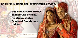 Matrimonial Investigation Services