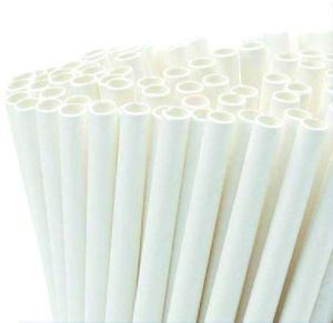 Biodegradable paper straw