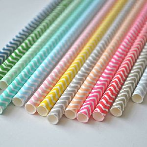 Colourless Paper Straw