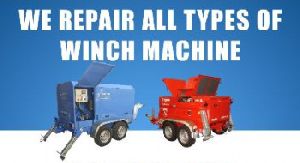 Cable Pulling Winch Machine Repair Service