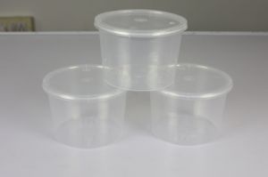 clear plastic container